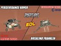 NASA vs ESA Mars Rover Landing Comparison in Spaceflight Simulator 1.5.2 #shorts