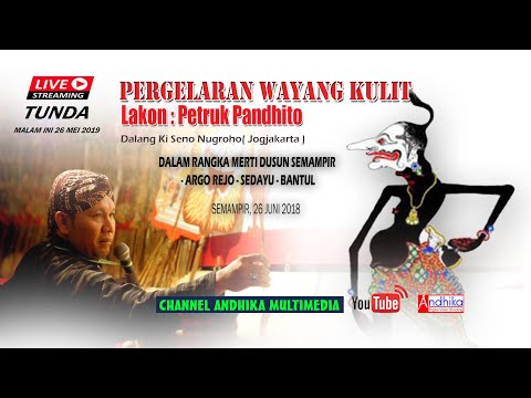 #live Pergelaran Wayang Kulit Ki Seno Nugroho  Lakon : Petruk Pandito || Live Rec 2019
