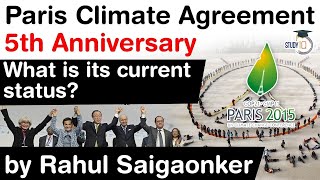 Paris Climate Agreement 5th Anniversary - Brief highlights of CoP 20 to CoP 25 #UPSC #IAS