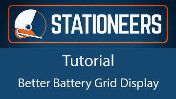 Stationeers - Tutorial Better Battery Grid Display ( Revamped )