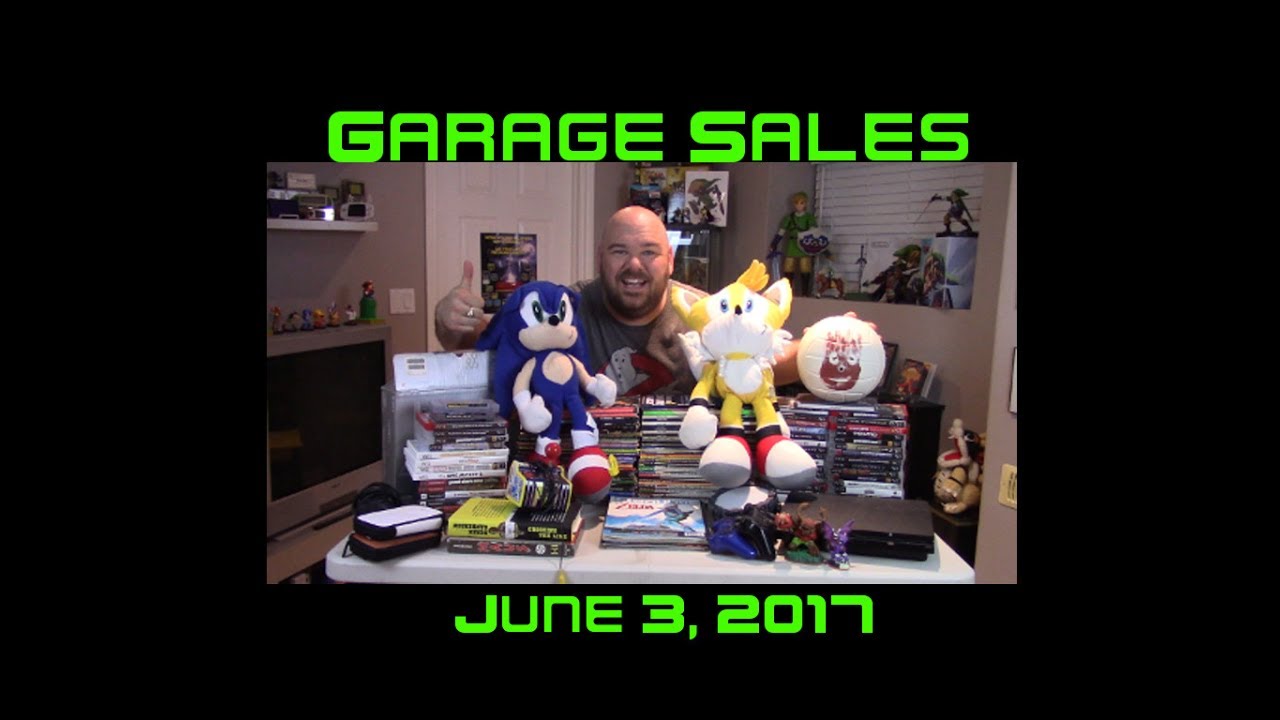 PS3 Haul Garage Sales with Hodge June 3, 2017