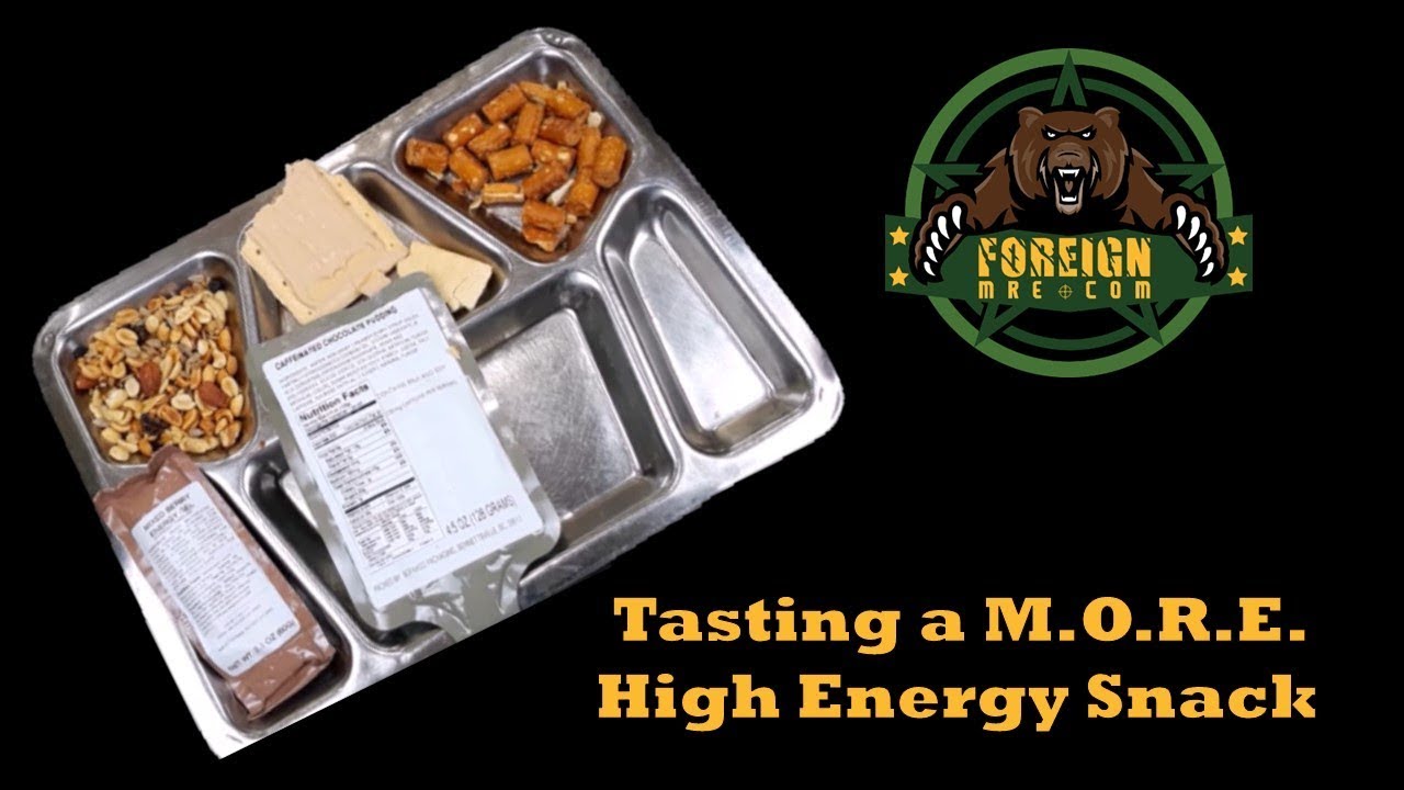 Awesome High Altitude Cold Weather MRE Ration High Energy Snack - YouTube