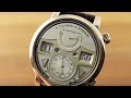 A. Lange & Sohne Zeitwerk Decimal Strike (143.050) Luxury Watch Review