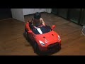 乗用ラジコン 日産 GT-R R35 vs 長男 初対面！