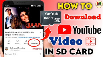 👆Youtube Video SD Card Me Kaise Download Kare⚡youtube video sdcard download- TTR