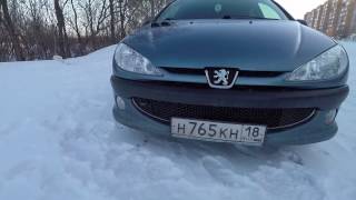 Peugeot 206 седан 2008г.в. мини обзор, эксплуатационные моменты.