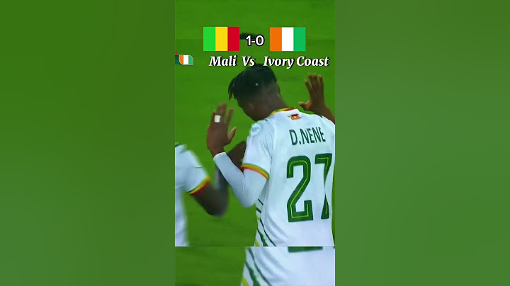 Highlight of Mali vs Ivory Coast #canva #facebook #instagram #afcon2023 #mali #ivorycoast #afcon2024