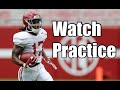 Watch Alabama Football practice: Najee Harris, Jaylen Waddle, Brian Branch, and Ben Davis