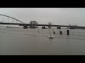 Hoog water zet de Welle (Deventer) blank