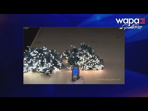 Video: ¿Cuál es la diferencia entre las luces LED de Navidad y las normales?