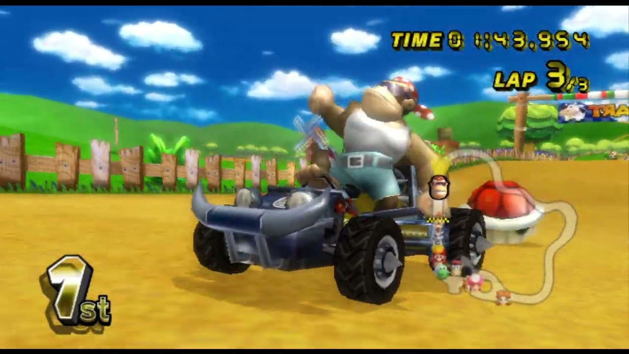 Mario Kart Wii #25 Mushroom Cup Mirror