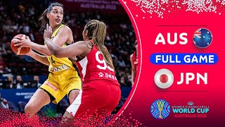 Australia v Japan | Full Basketball Game | FIBA Women's Basketball World Cup 2022