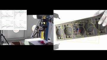 Grasping demonstration using visual servoing and a model-based tracker
