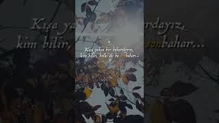 Kışa Yakan Bir Bahardayız