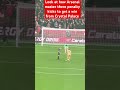 Look how Arsenal master there penalty kicks against Crystal Palace #football#Arsenal#soccer#duets#