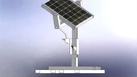 Solar Tracking System first functional prototype