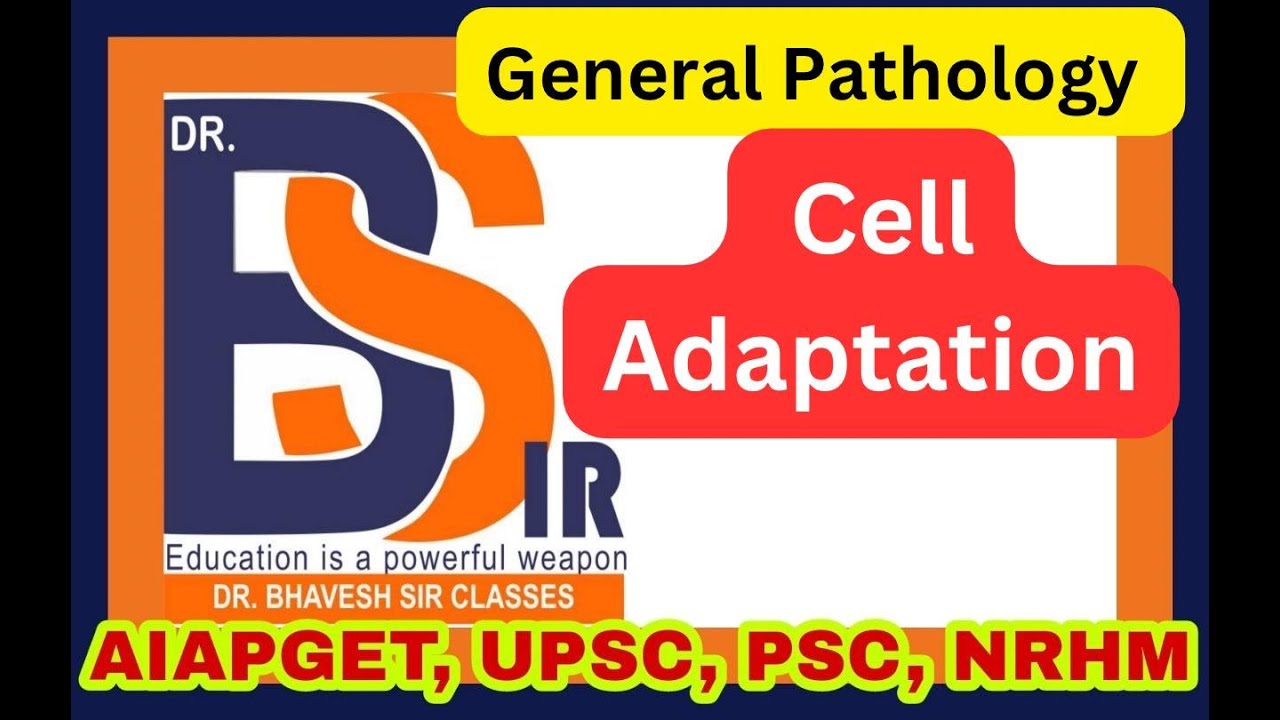 Cellular Adaptation | General Pathology | Dr.Bhavesh Sir Classes I ...