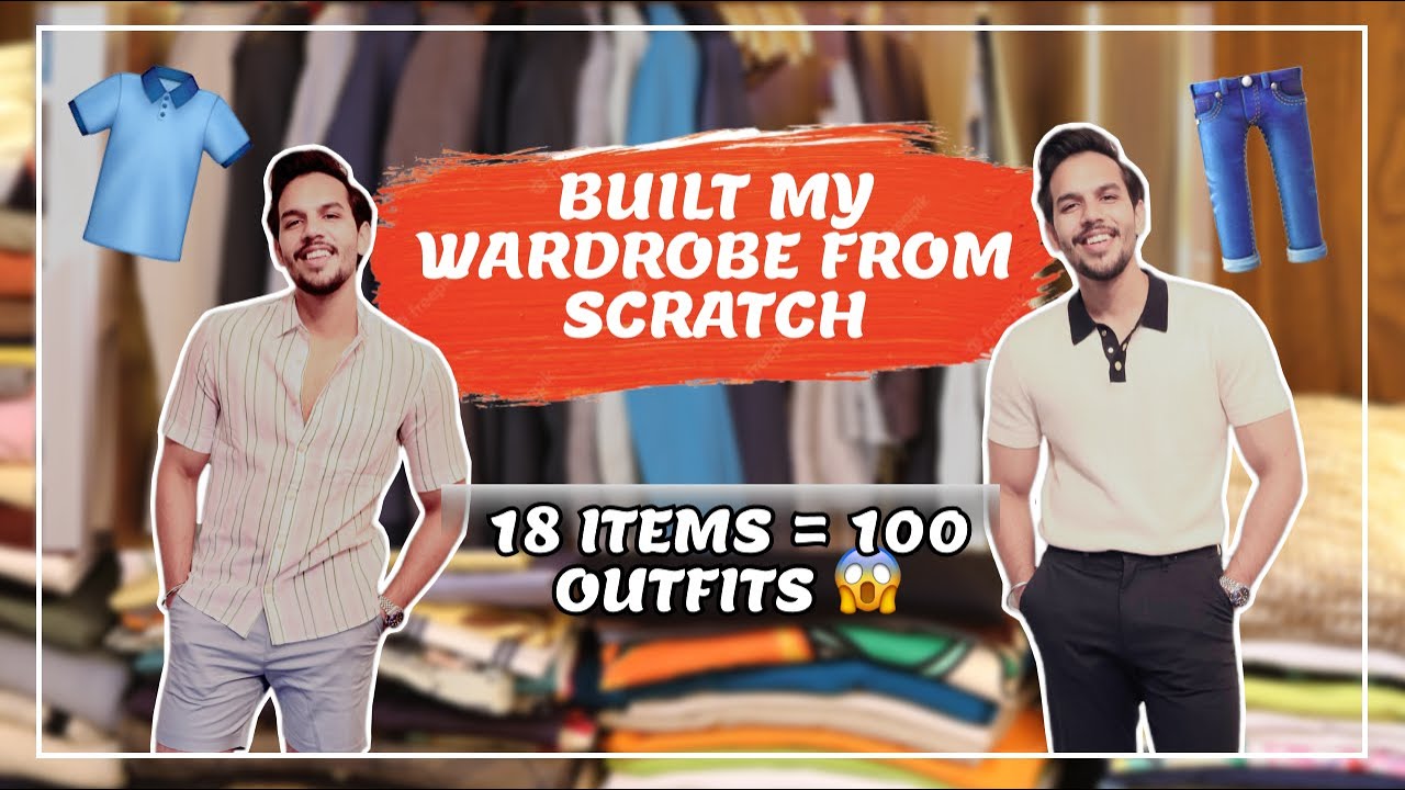 SUMMER CAPSULE WARDROBE | ALL ESSENTIALS | BUDGET | MAKE 100 OUTFITS | HINDI