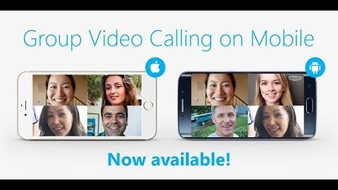 How to group video call on Skype on your phone