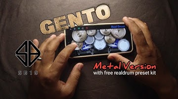 SB19 - Gento Realdrum App Cover | With Free Preset Kit