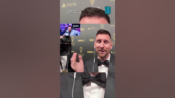 🚨Messi se pelea con Ibai Llanos después de ganar el Balón de Oro 😨
