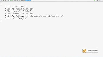 Facebook Graph API Object Data By Name