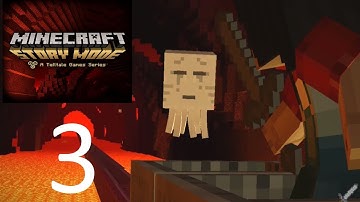 MINECRAFT STORY MODE GAMEPLAY WALKTHROUGH EPISODE 1 PART-3(android,ios)