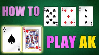 How to Play AK when you Miss the Flop screenshot 4