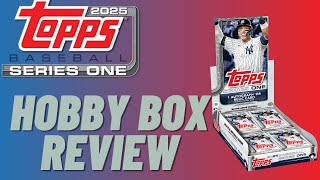 2025 Topps Baseball Series 1 Hobby Box Review!