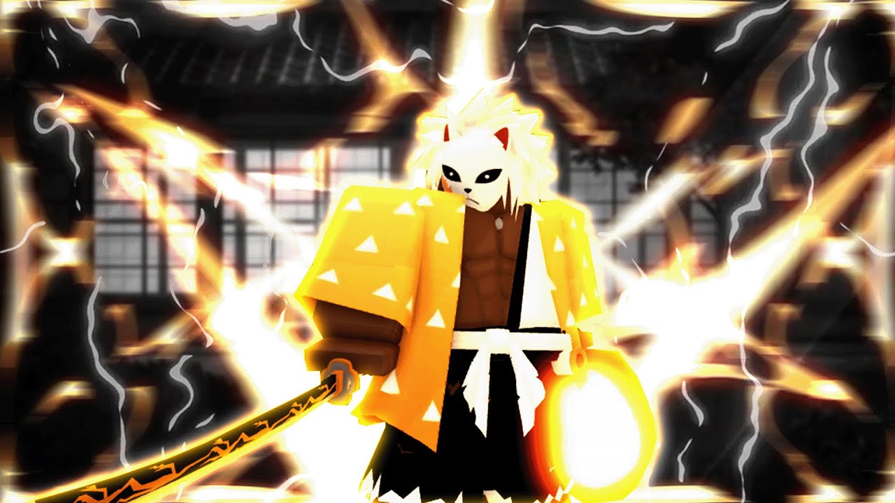 (Codes) Lightning Breathing Showcase Project Slayer YouTube