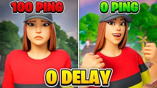 How to get 0 DELAY in Fortnite🤫 (Fortnite Reload / Chapter 5)
