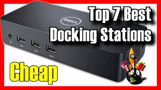 ⚡🔥 top 7 best docking stations on amazon [2024]✅[cheap] for macbook pro / dell laptop / pc
