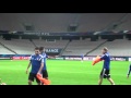 Armenia national team training in france