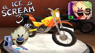 Ice Scream 3 - MOTORCYCLE RACE - HOW TO RIDE  - Ice Scream Episode 3 Released