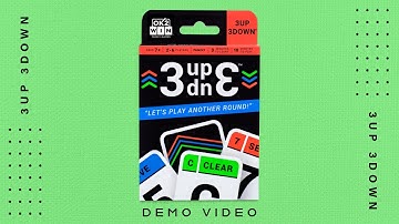 3-Minute Demo Video - 3UP 3DOWN card game (#3up3dnGame)