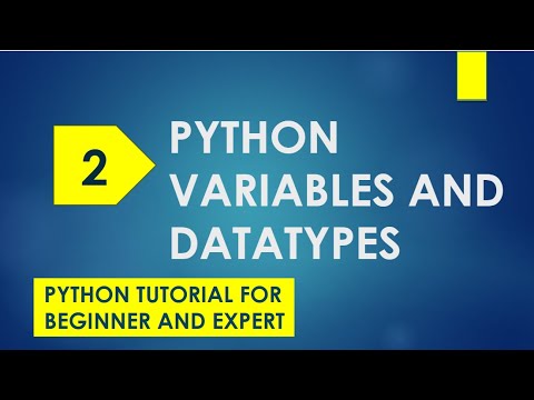 python variables and datatypes | python variables | python variable ...