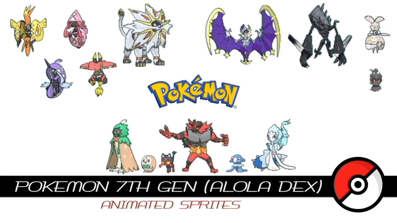 Pokemon 7th Gen / Alola Dex 