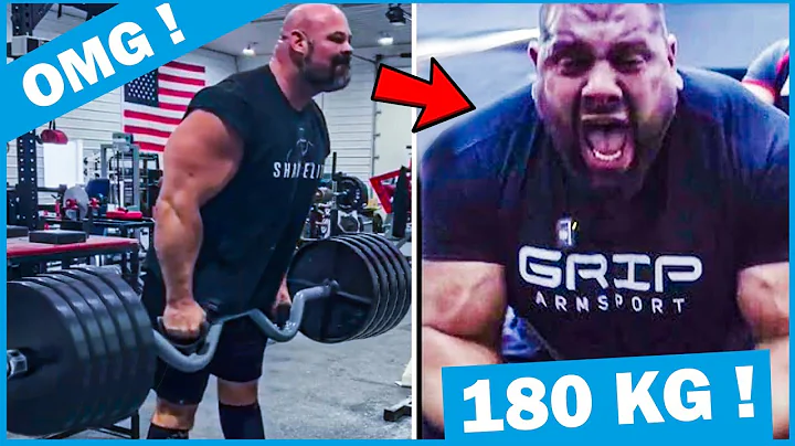 BRIAN SHAW ALMOST REACHED LEVAN LVL OF BICEP STRENGTH!!