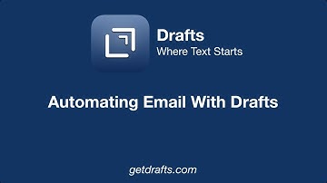 Automating Email with Drafts (feat. David Sparks)