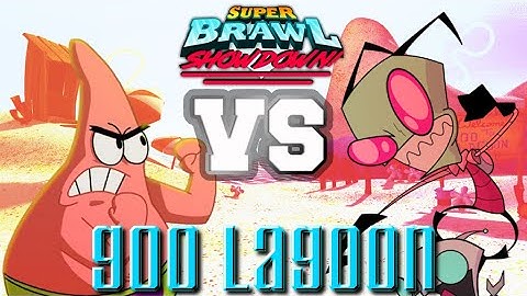 Patrick Star vs Invader Zim | Super Brawl Showdown v0.3.0b Full Match Gameplay