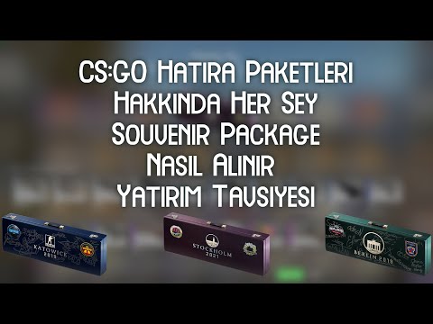 [Türkçe] CS:GO Hatıra Paketleri Hakkında Her Şey | Souvenir Package | Nasıl Alınır Yatırım Tavsiyesi