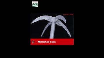 Móc 4 Cạnh Dọn Lục Bình, Chà Cỏ Cây Tạo Bãi Câu Cá 2021 || A Cường 0982510555