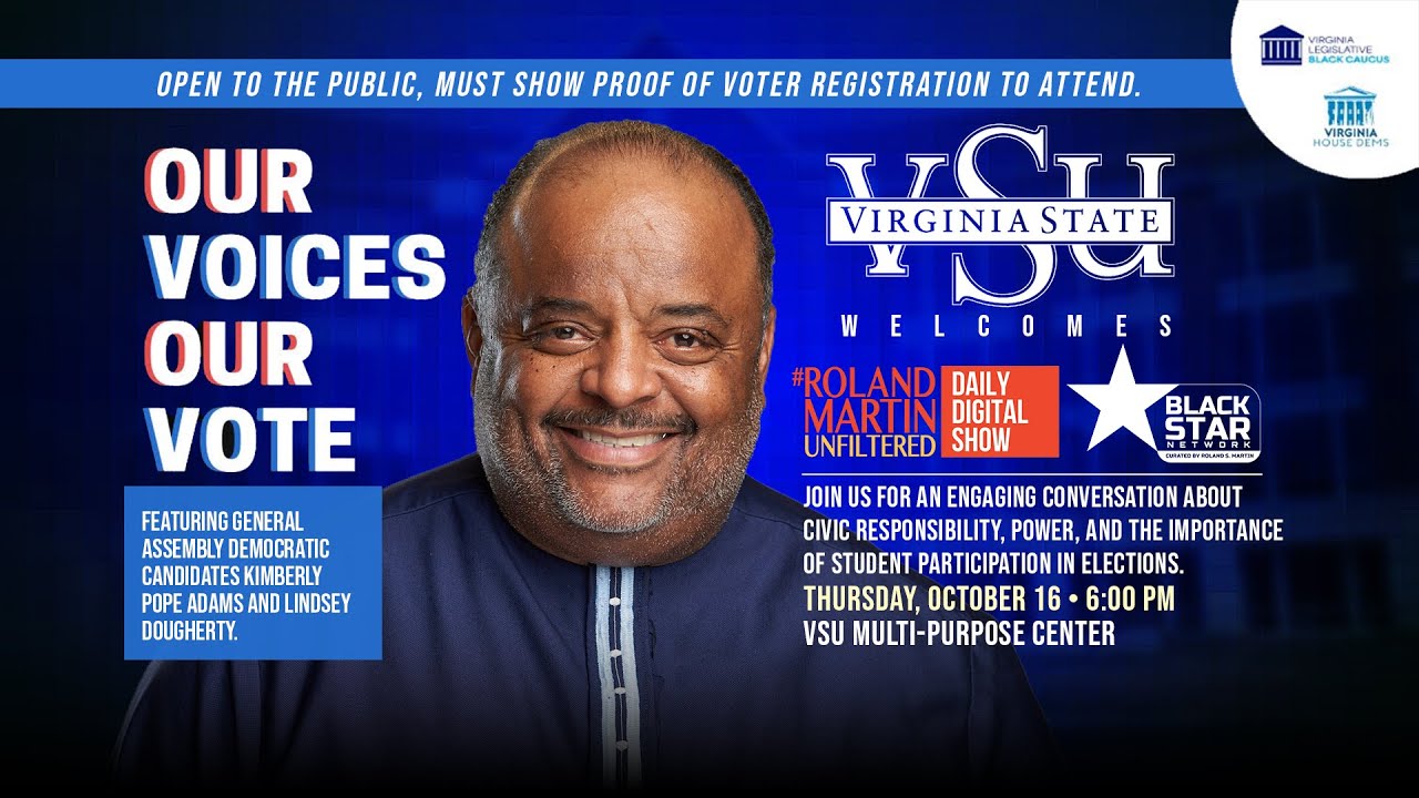 Our Voices, Our Vote: Virginia Town Hall on Power, Policy & the Fight for Voting Rights