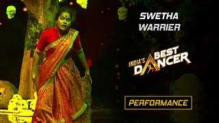 Indias Best Dancer - Swetha Warrier - Villain Special Dance - Street O Classical