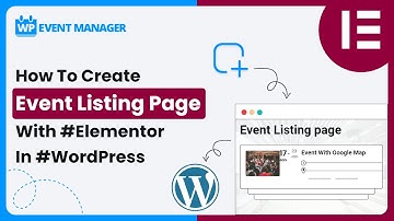 How To Create Event Listing Page With #Elementor In #WordPress