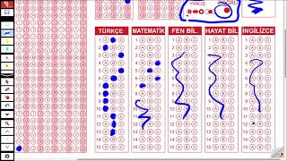 2 - 3 - 4 - 5. Sınıflar Için Optik (Cevap Kartı Doldurma) Opti̇k Form Nasil Doldurulur?