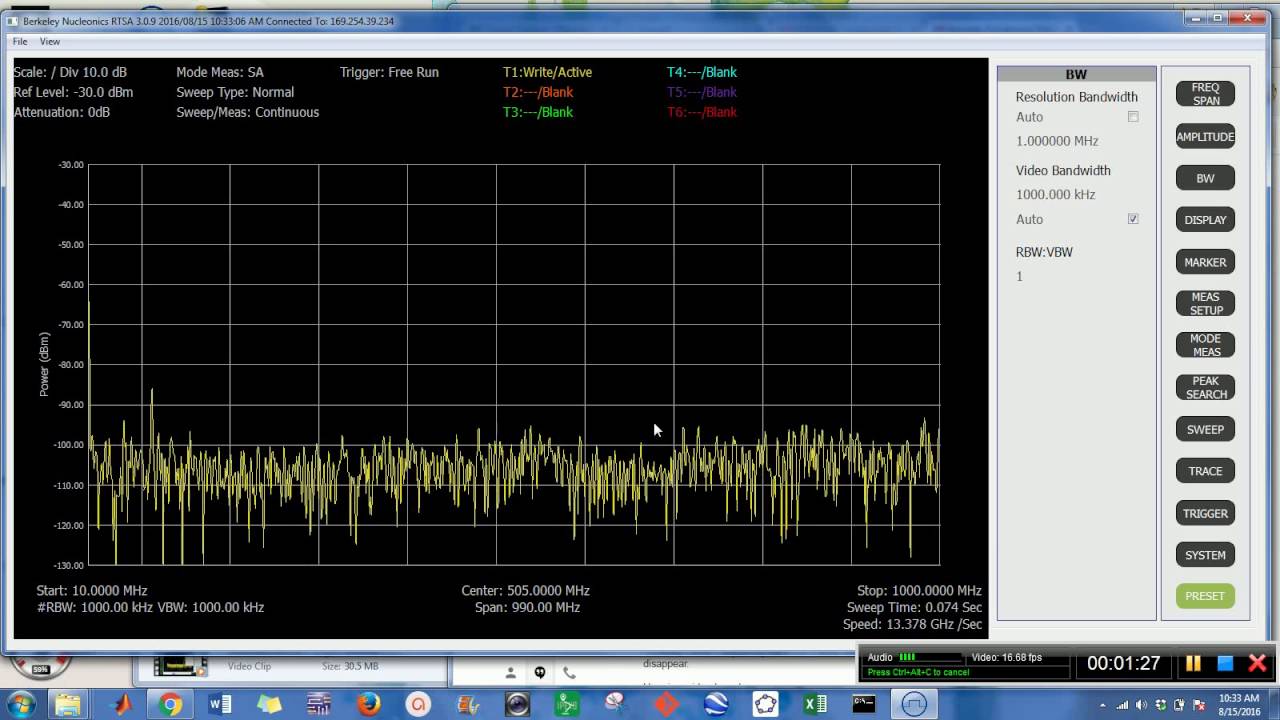 Signal Injection Test: Returned Unit & Updated GUI - YouTube