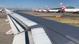 SUNNY TAKEOFF | British Airways A321 Takeoff from London Heathrow Airport