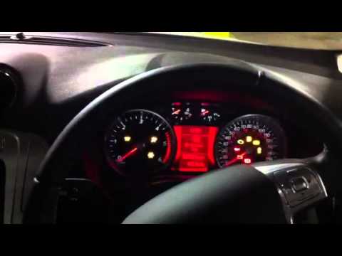 Ford mondeo dashboard lights