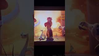 Short kung fu panda scene